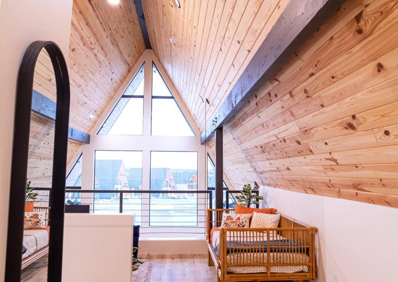 Gruene Daze Chalet - Stylish Aframe - Escape The Ordinary นิวบราวน์เฟลส์ ภายนอก รูปภาพ