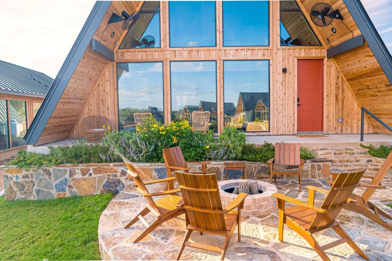 Gruene Daze Chalet - Stylish Aframe - Escape The Ordinary นิวบราวน์เฟลส์ ภายนอก รูปภาพ