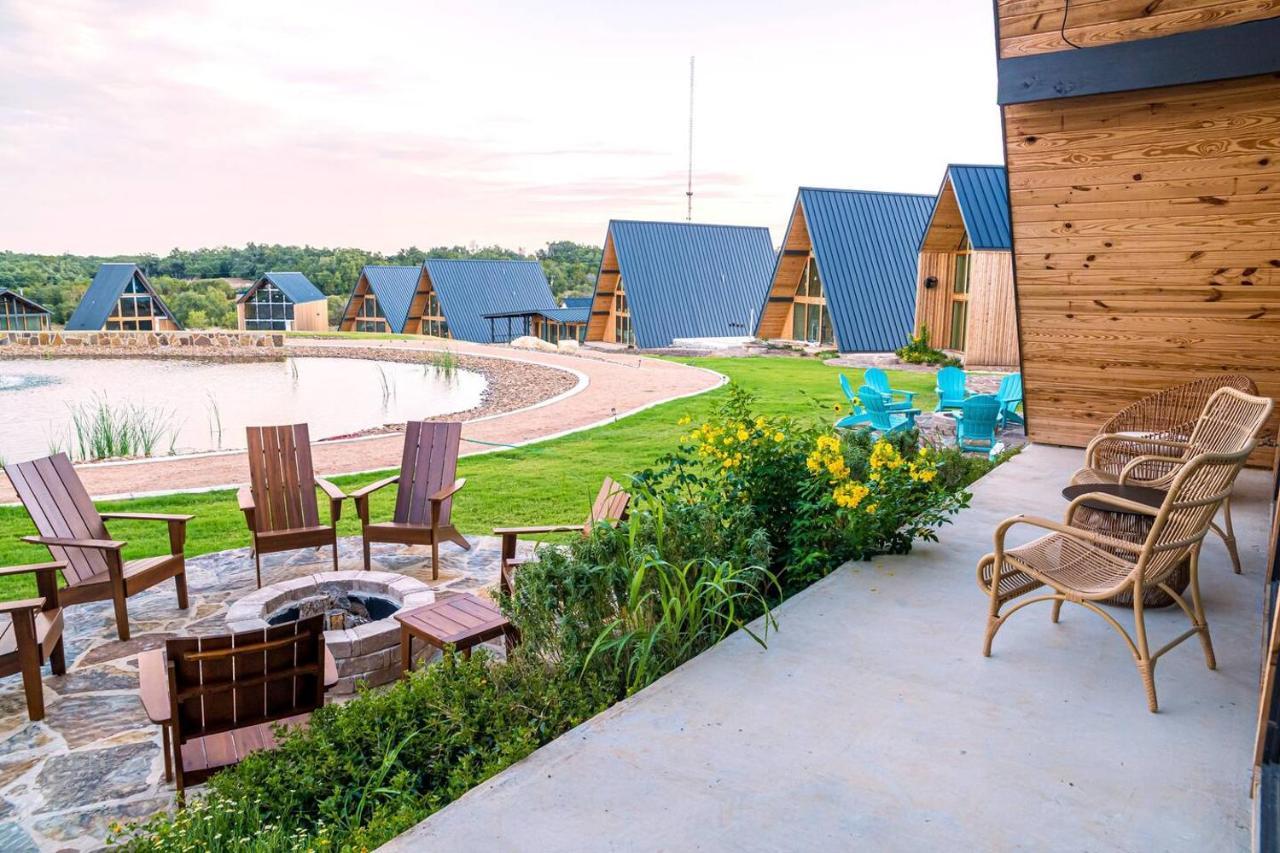 Gruene Daze Chalet - Stylish Aframe - Escape The Ordinary นิวบราวน์เฟลส์ ภายนอก รูปภาพ